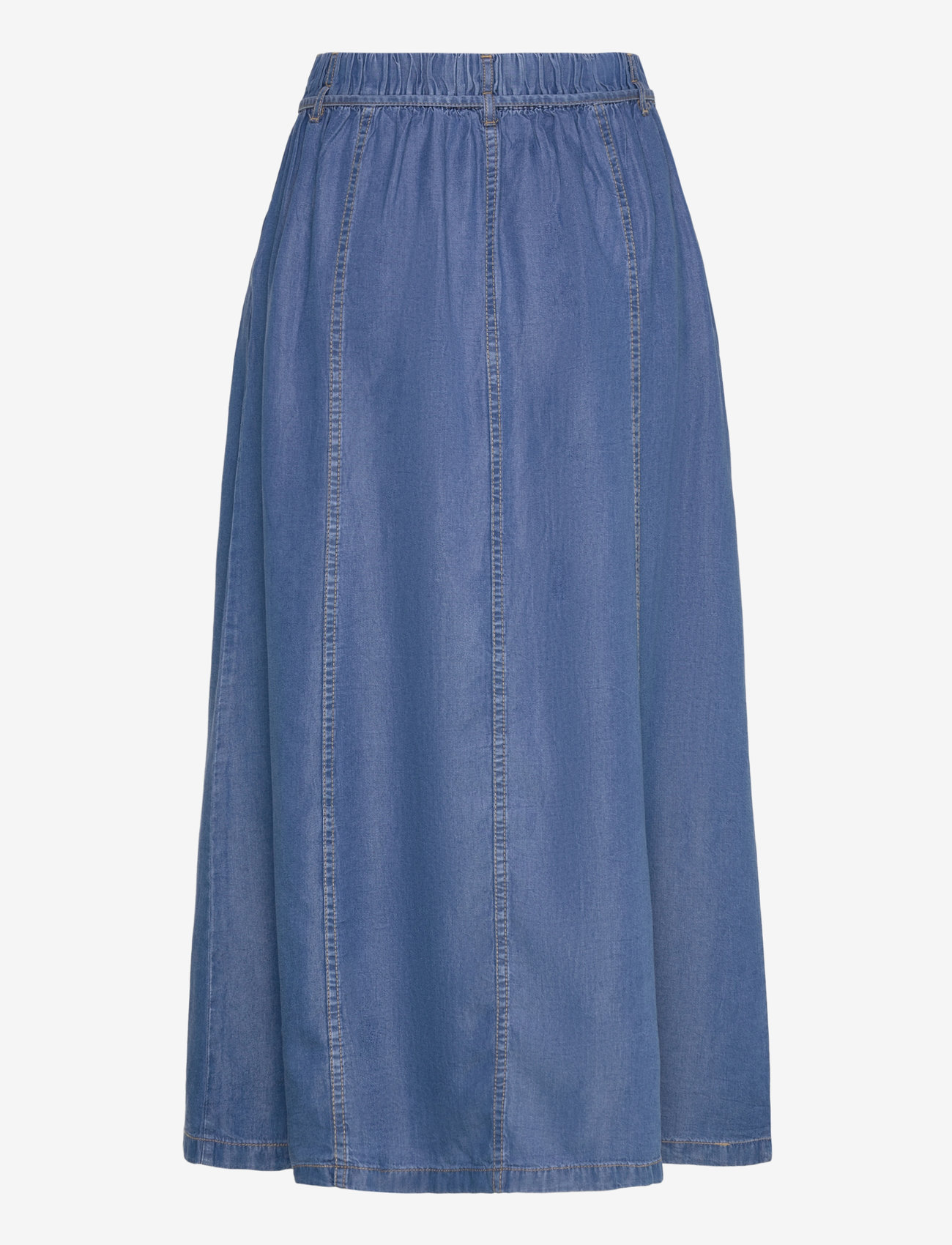 b.young - BYKOSMO WIDE SKIRT - - midihameet - mid blue denim - 1