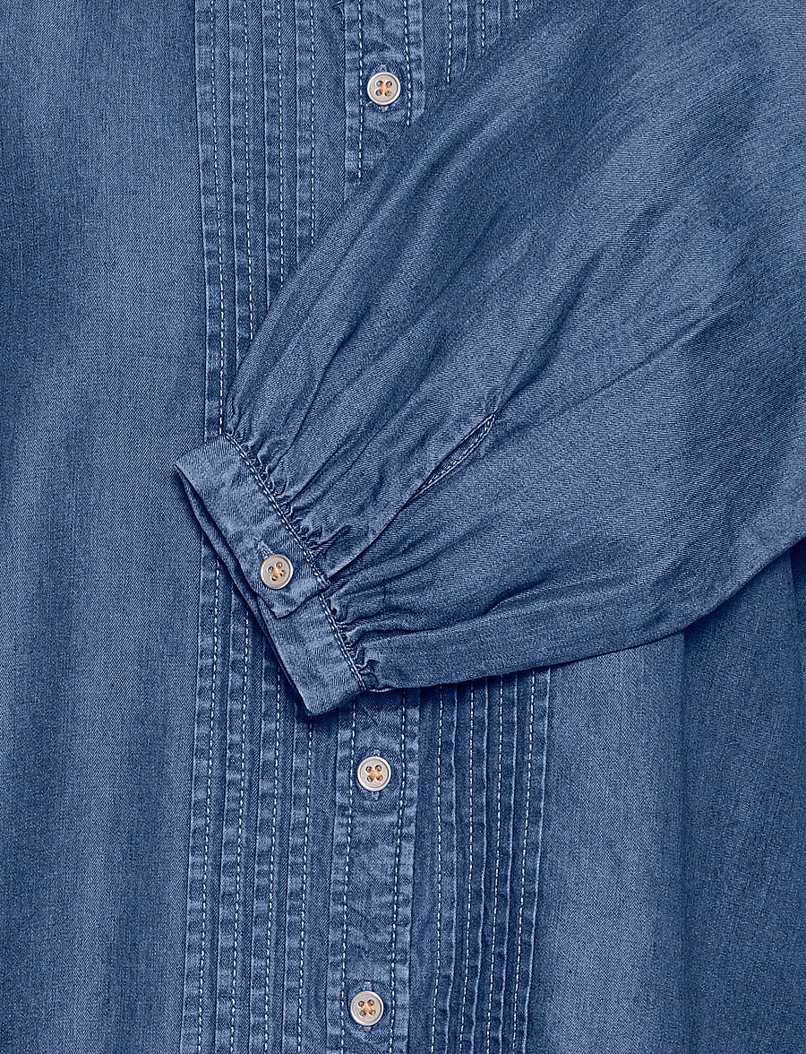 b.young - BYKOSMO SHIRT - - langärmlige hemden - mid blue denim - 5