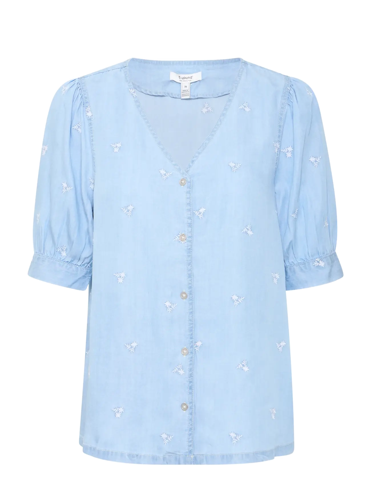 LIGHT BLUE DENIM FLOWER