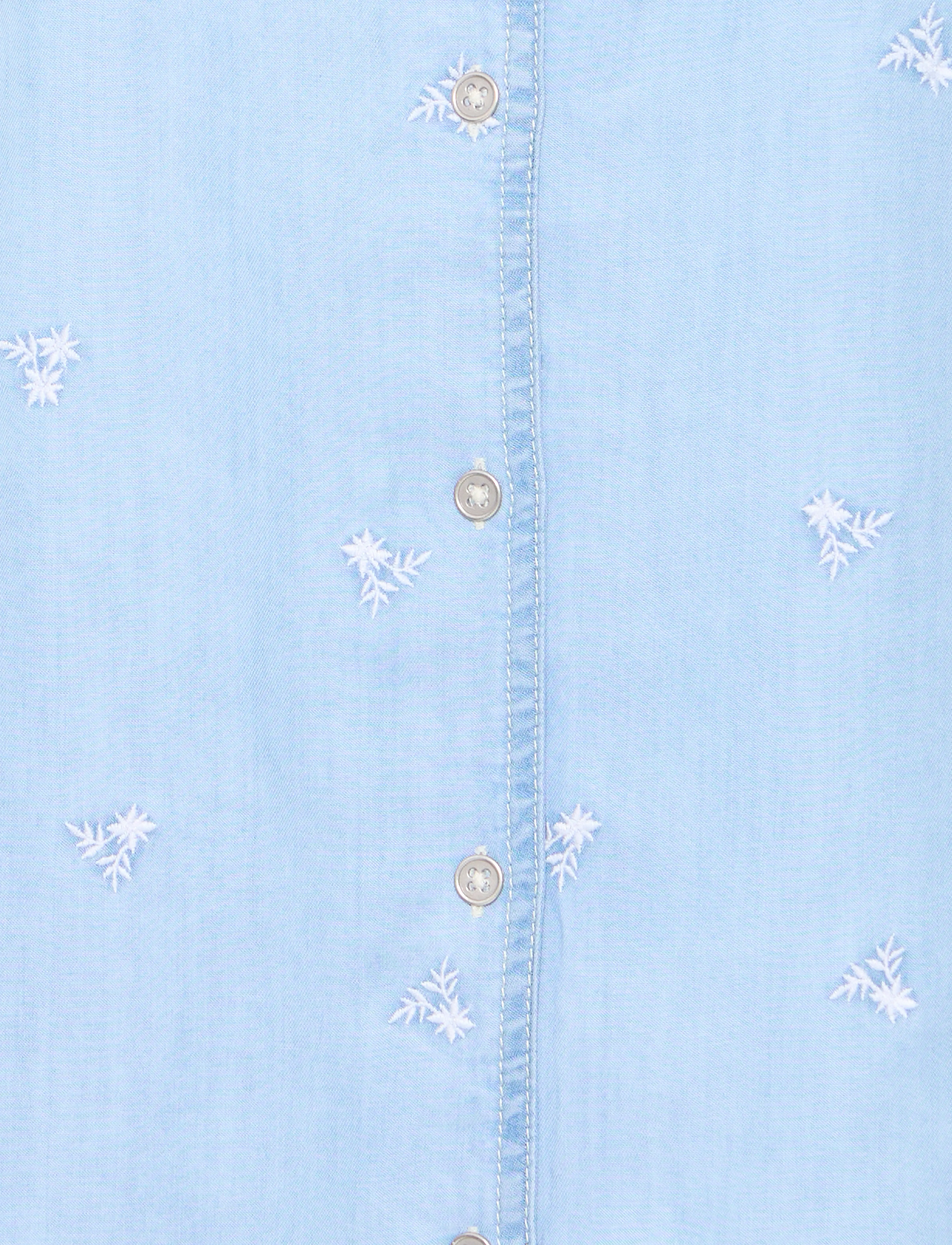 b.young - BYKOSMO V SHIRT - - light blue denim flower - 5