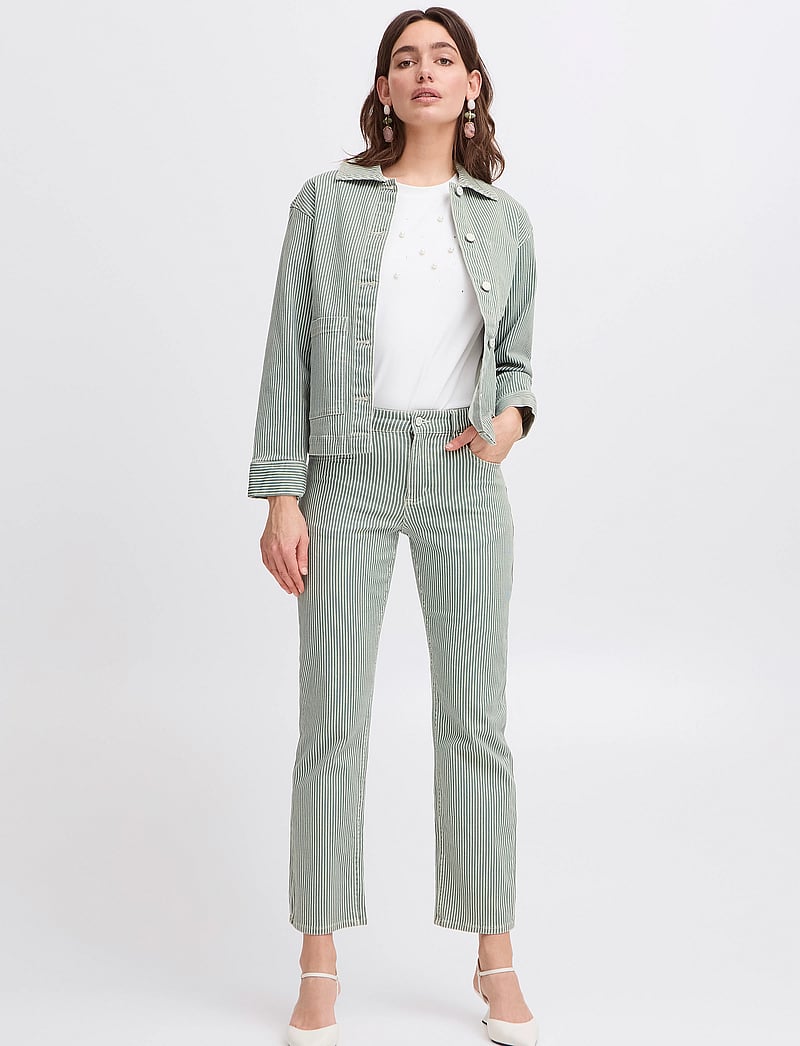 b.young - BYKASIO JEANS 3 - - sirge säärega teksad - sea spray mix - 0