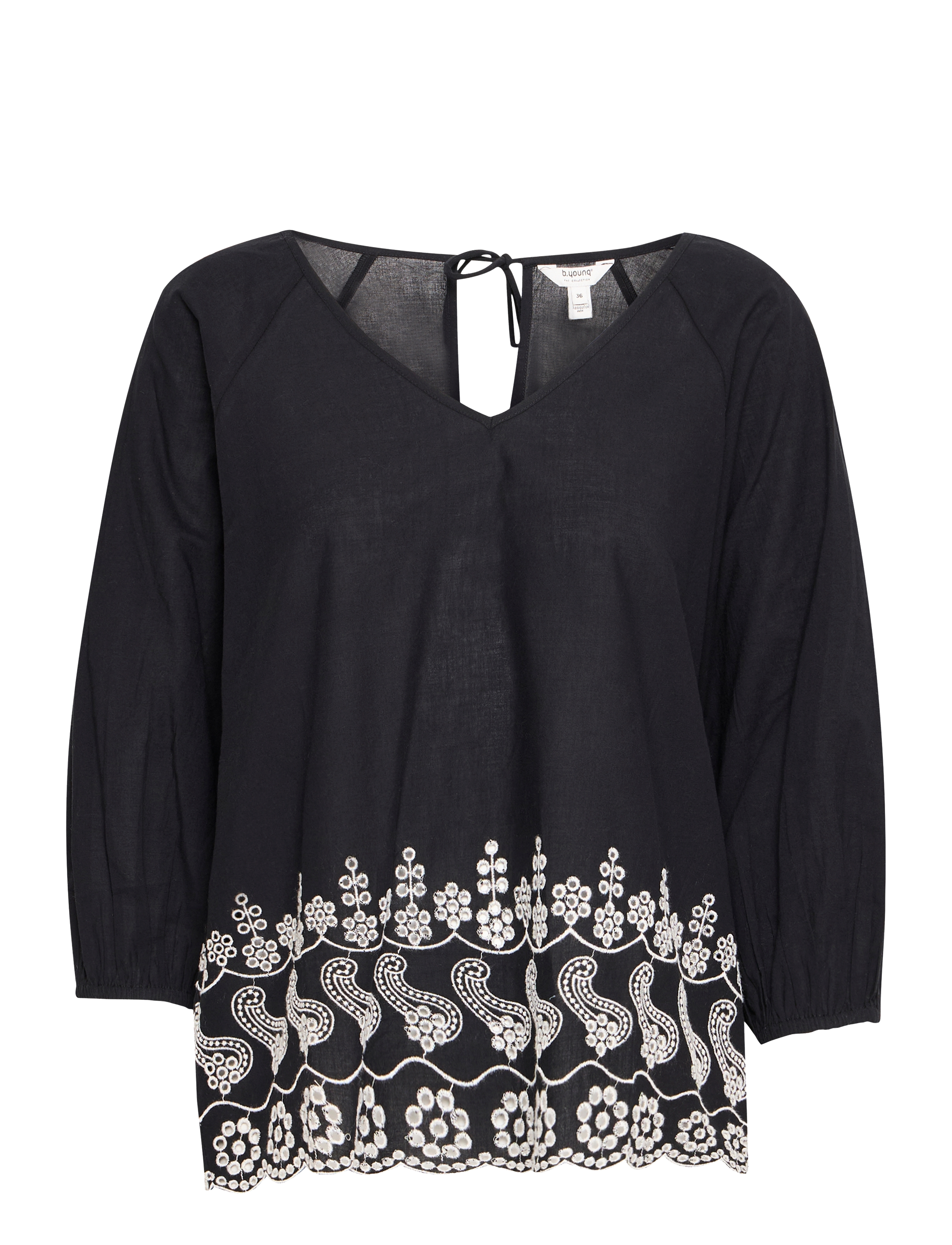 B.YOUNG Byhiba Bluse - Schwarz - 38 - Damen