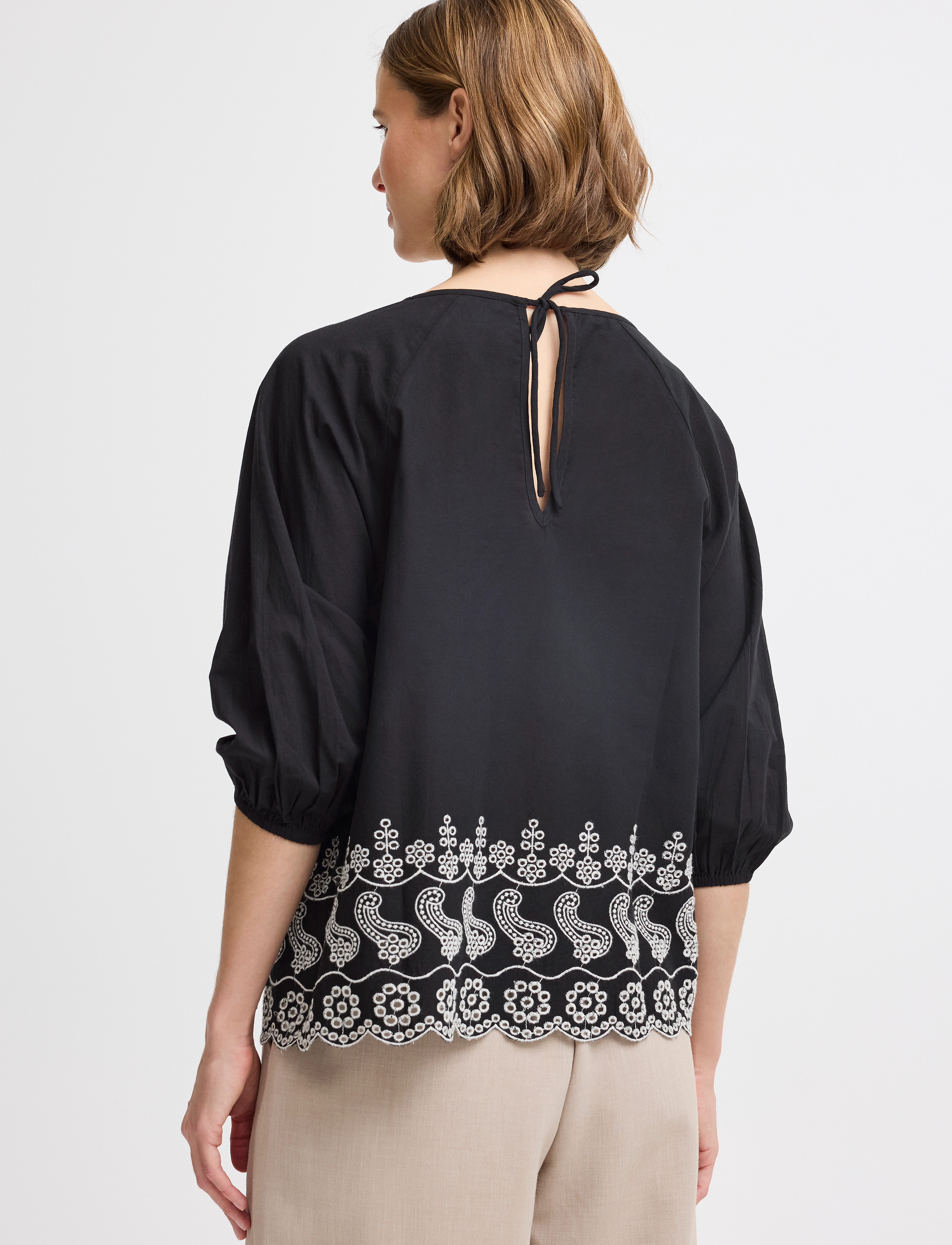 b.young - BYHIBA BLOUSE - - palaidinės ilgomis rankovėmis - black - 3