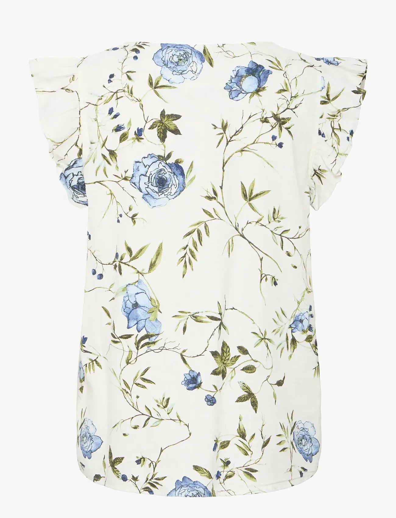 b.young - BYFALAKKA RUFFLE SHIRT - - hørskjorter - marshmallow rose mix - 1