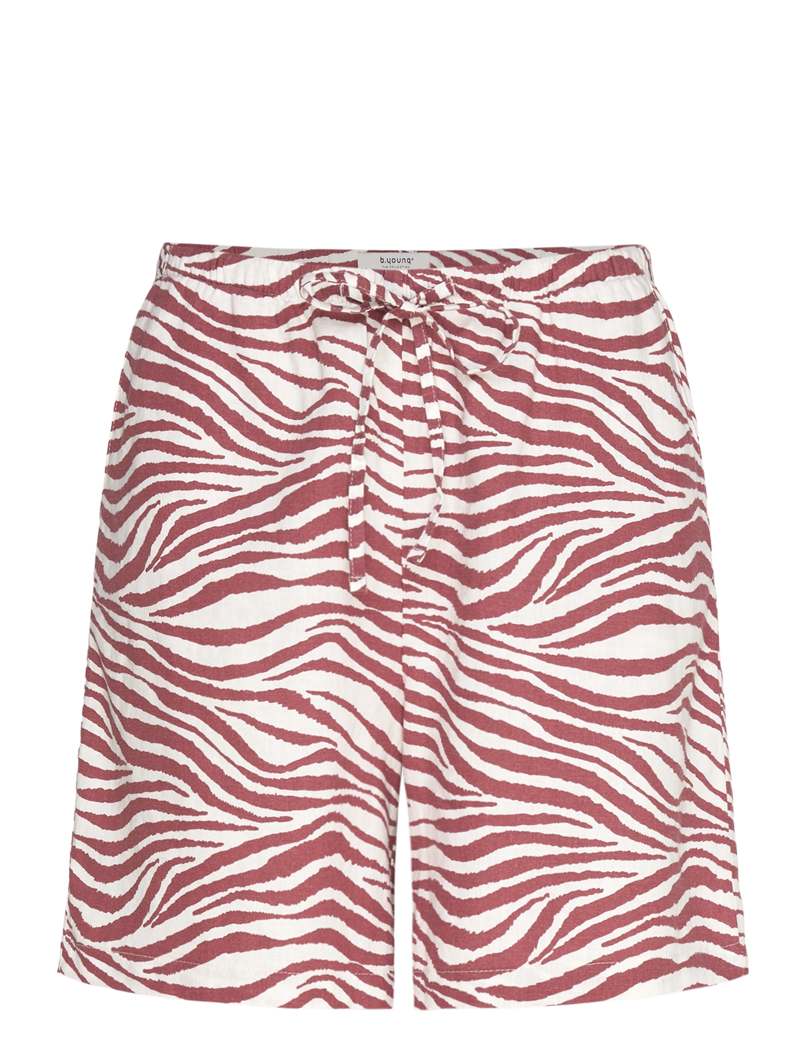 b.young Byfalakka Shorts 3 -, 38, Red, Shorts > Afslappede Shorts, Dame