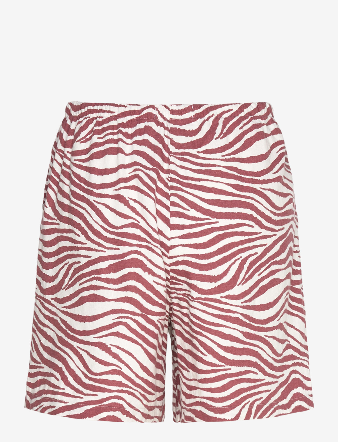 b.young - BYFALAKKA SHORTS 3 - - linneshorts - animal light mahogany mix - 1