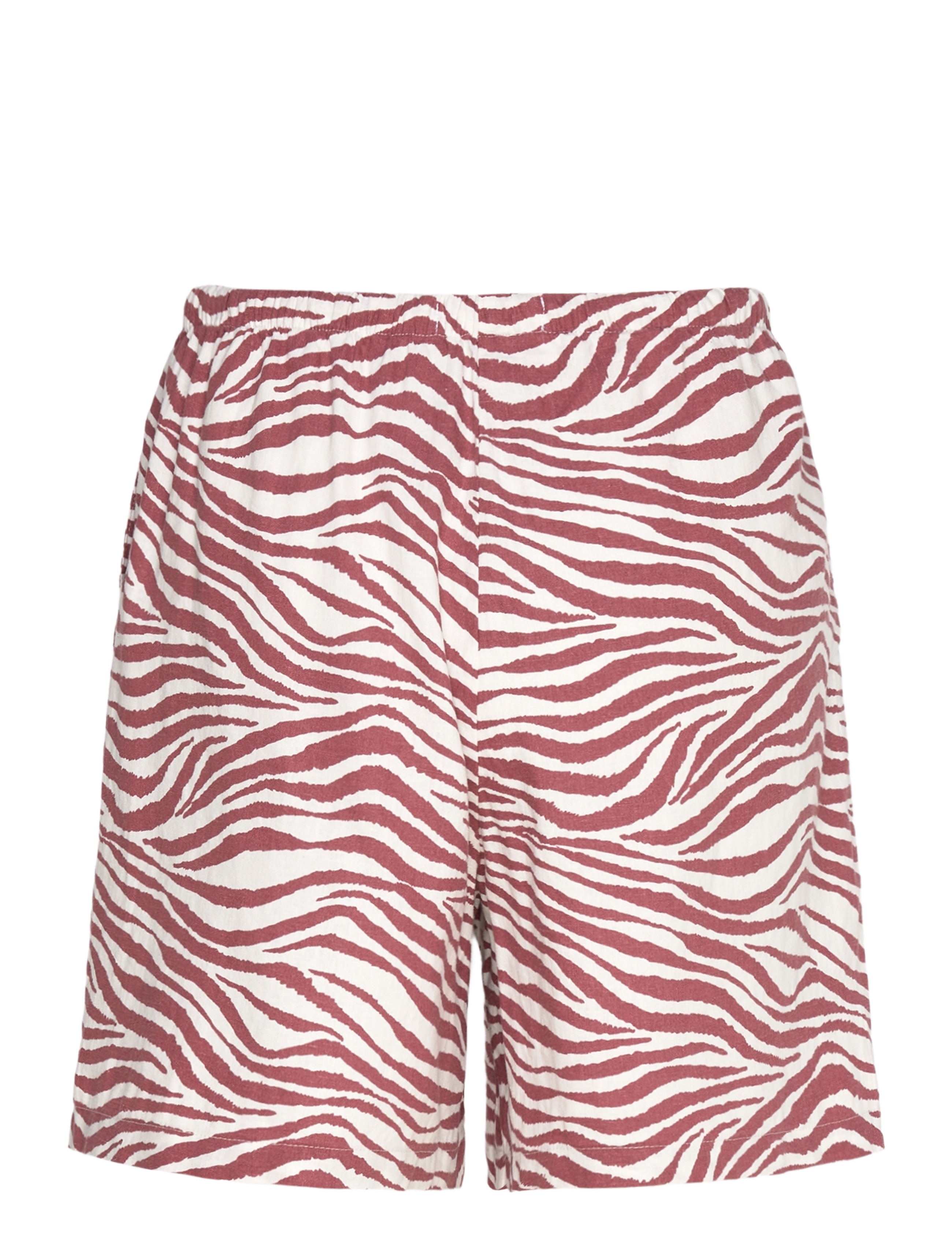 b.young - BYFALAKKA SHORTS 3 - - leinen-shorts - animal light mahogany mix - 1