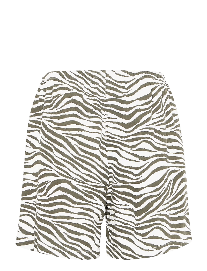 b.young - BYFALAKKA SHORTS 3 - - linen shorts - animal kalamata mix - 2