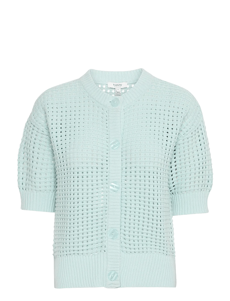 b.young - BYMAGIO SS CARDIGAN - - kardiganid - blue haze - 1