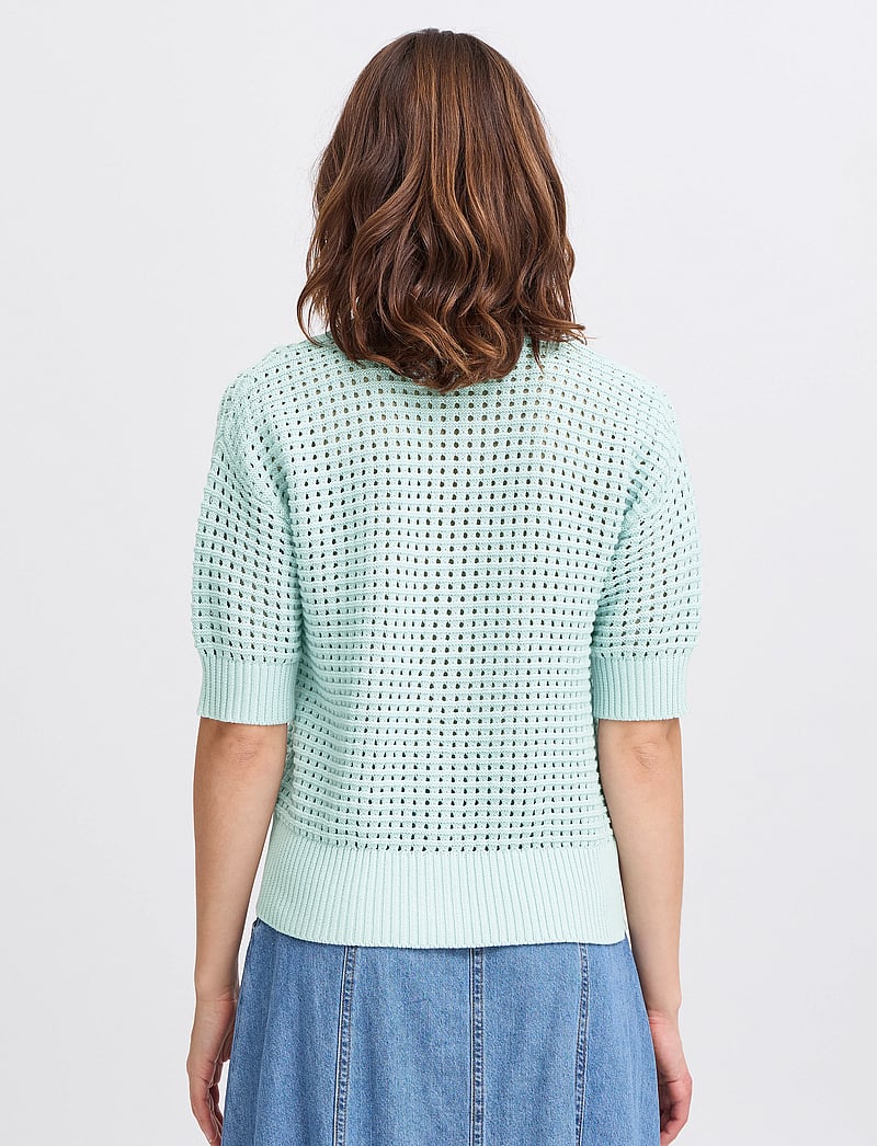 b.young - BYMAGIO SS CARDIGAN - - kardiganid - blue haze - 3