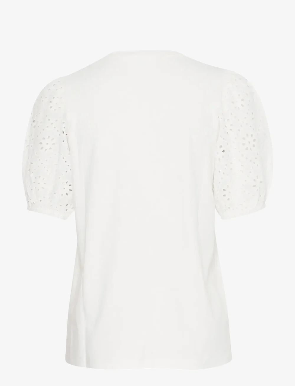 b.young - BYSUMMER PUFF SLEEVE TEE - - t-shirts - marshmallow - 2