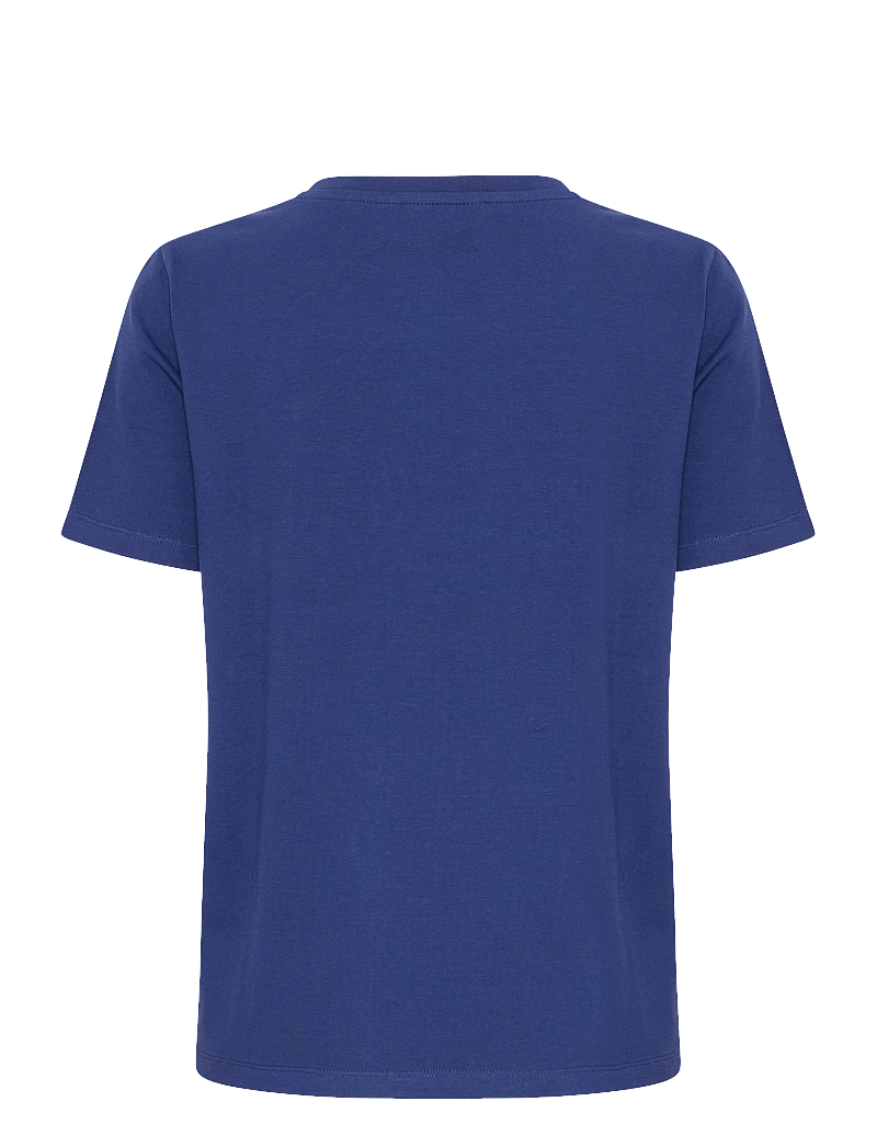 b.young - BYPANDINNA EMB TSHIRT - - t-shirts - medieval blue - 2