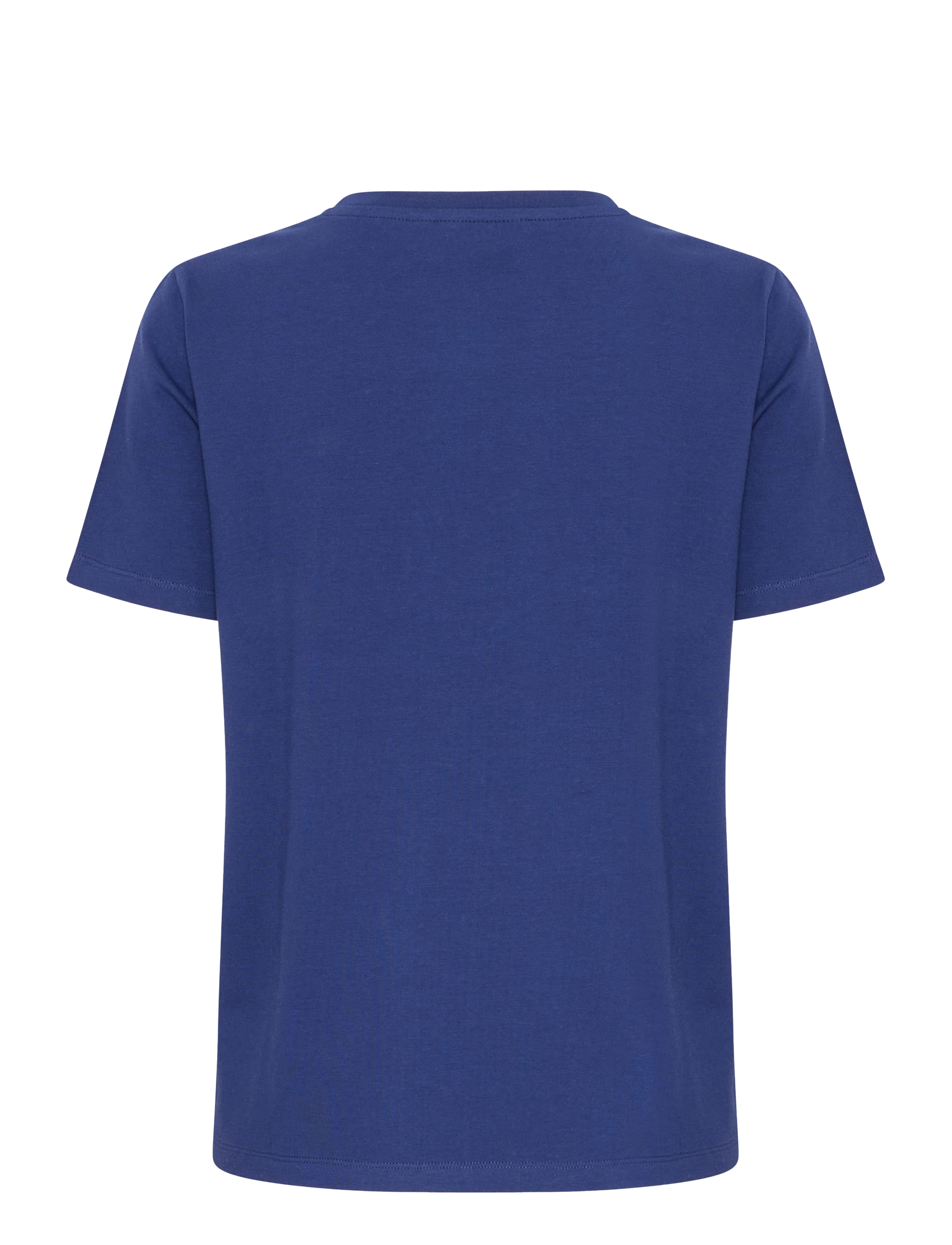 b.young - BYPANDINNA EMB TSHIRT - - medieval blue - 2