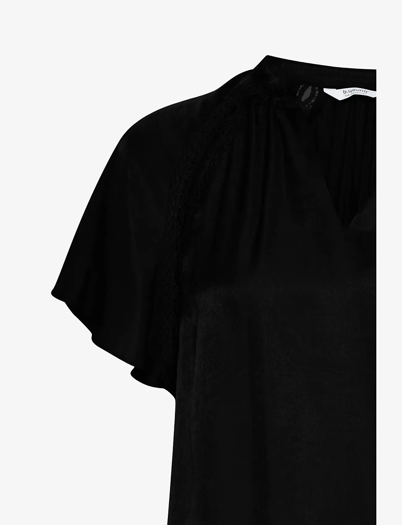 b.young - BYHACCA BLOUSE - - kortærmede bluser - black - 3