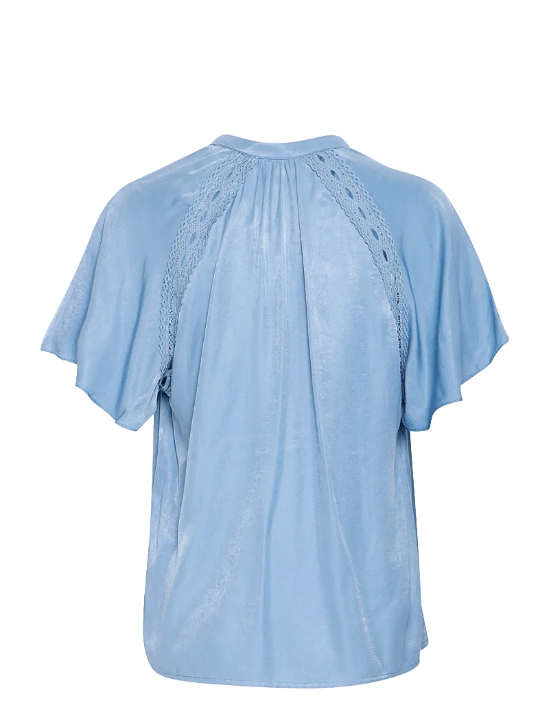 b.young - BYHACCA BLOUSE - - kurzämlige blusen - blue horizon - 2