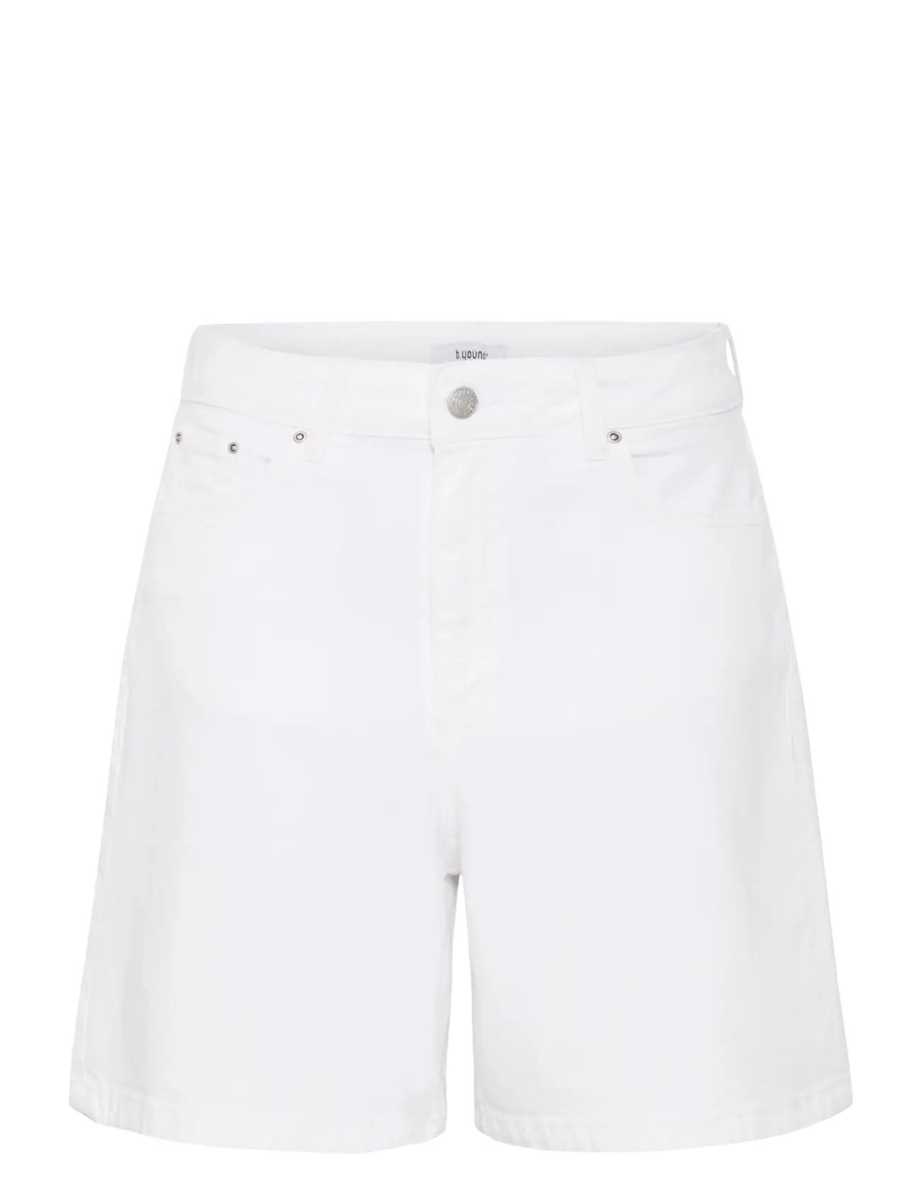 b.young Bylydia Shorts -, 33, Shorts, Weiß - Denim Frauen