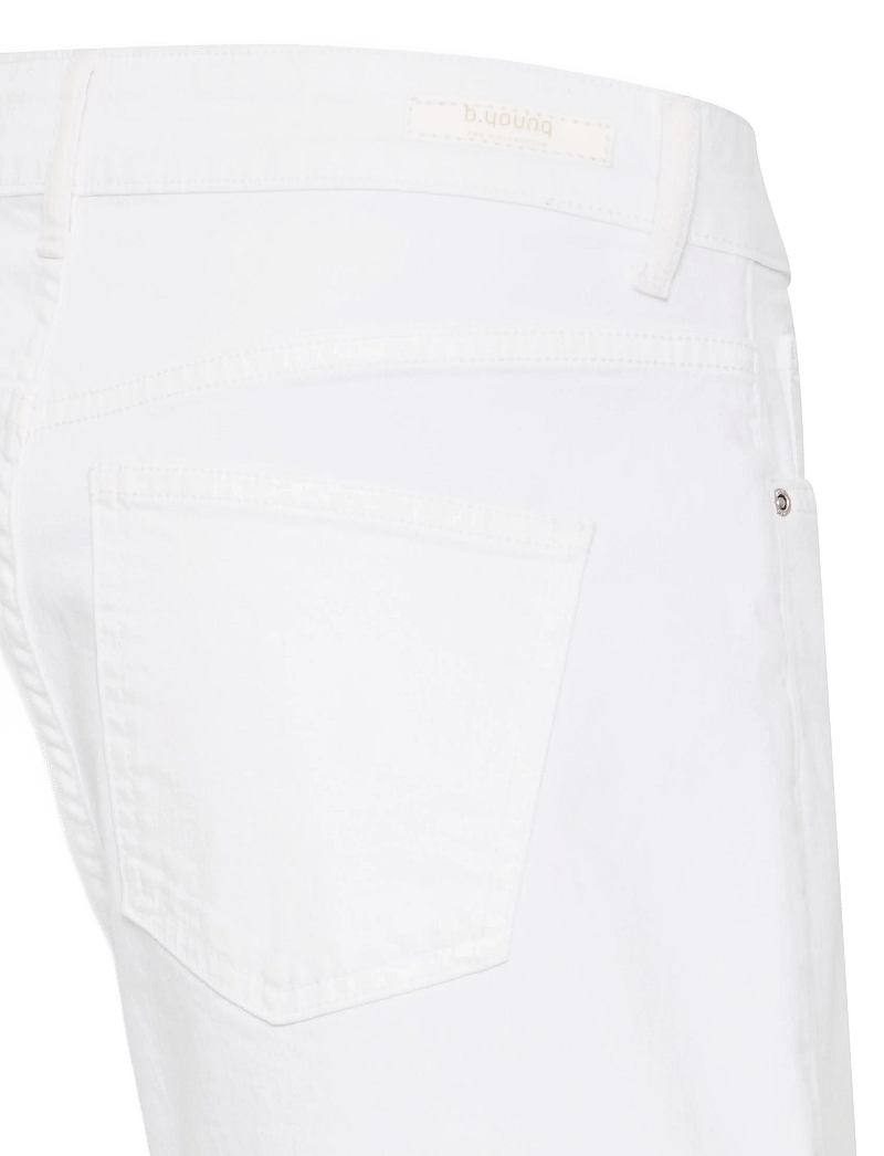 b.young - BYLYDIA SHORTS - - jorts - optical white - 2