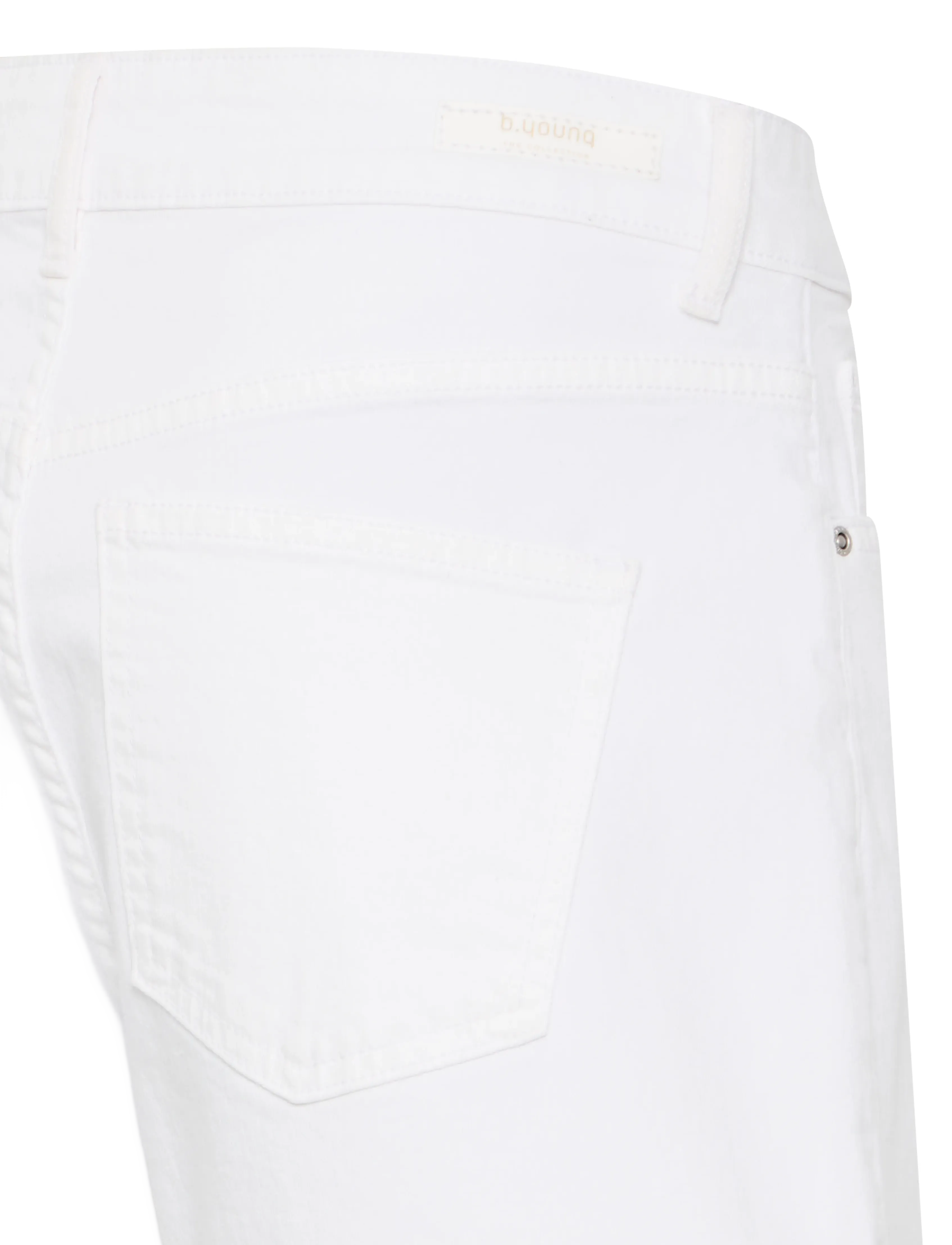 b.young - BYLYDIA SHORTS - - optical white - 2