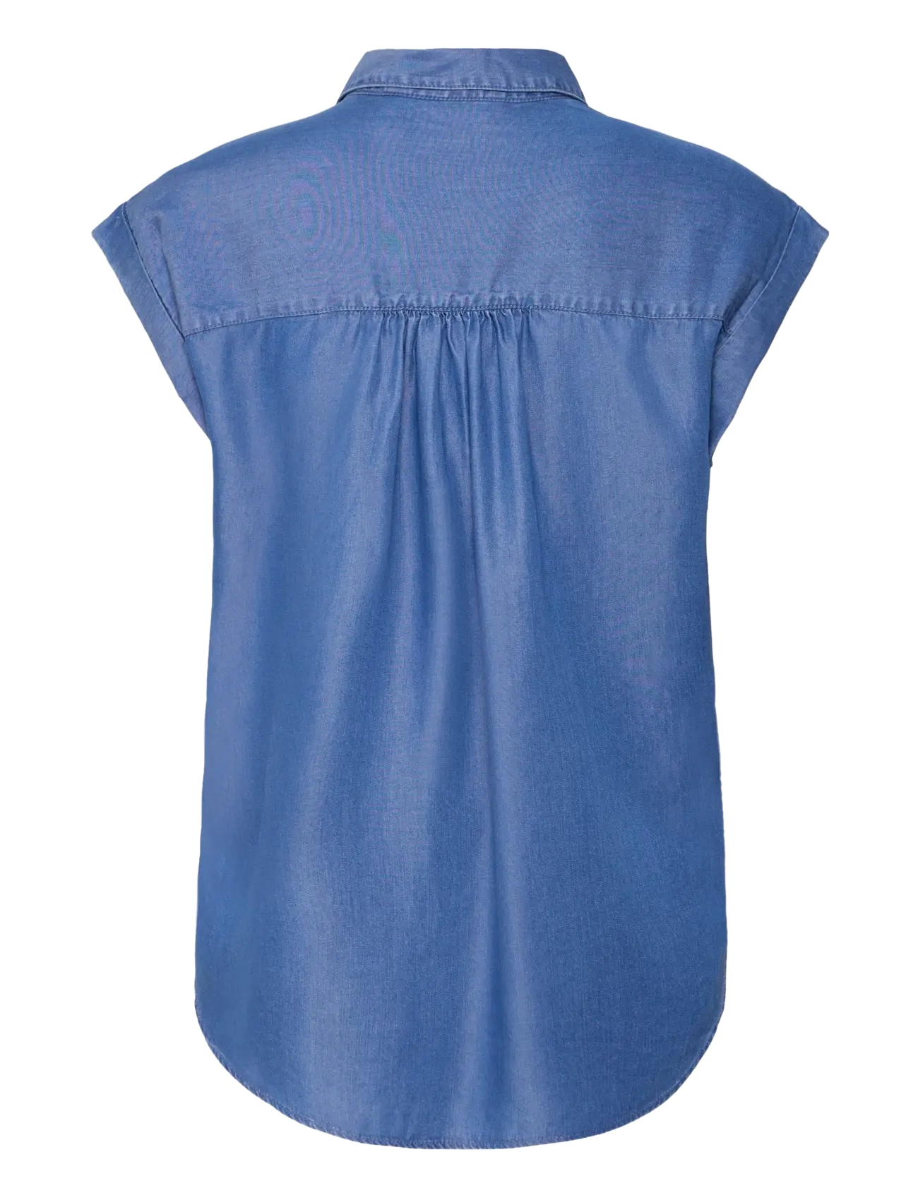 b.young - BYKOSMO SHIRT BLOUSE - - mid blue denim - 1