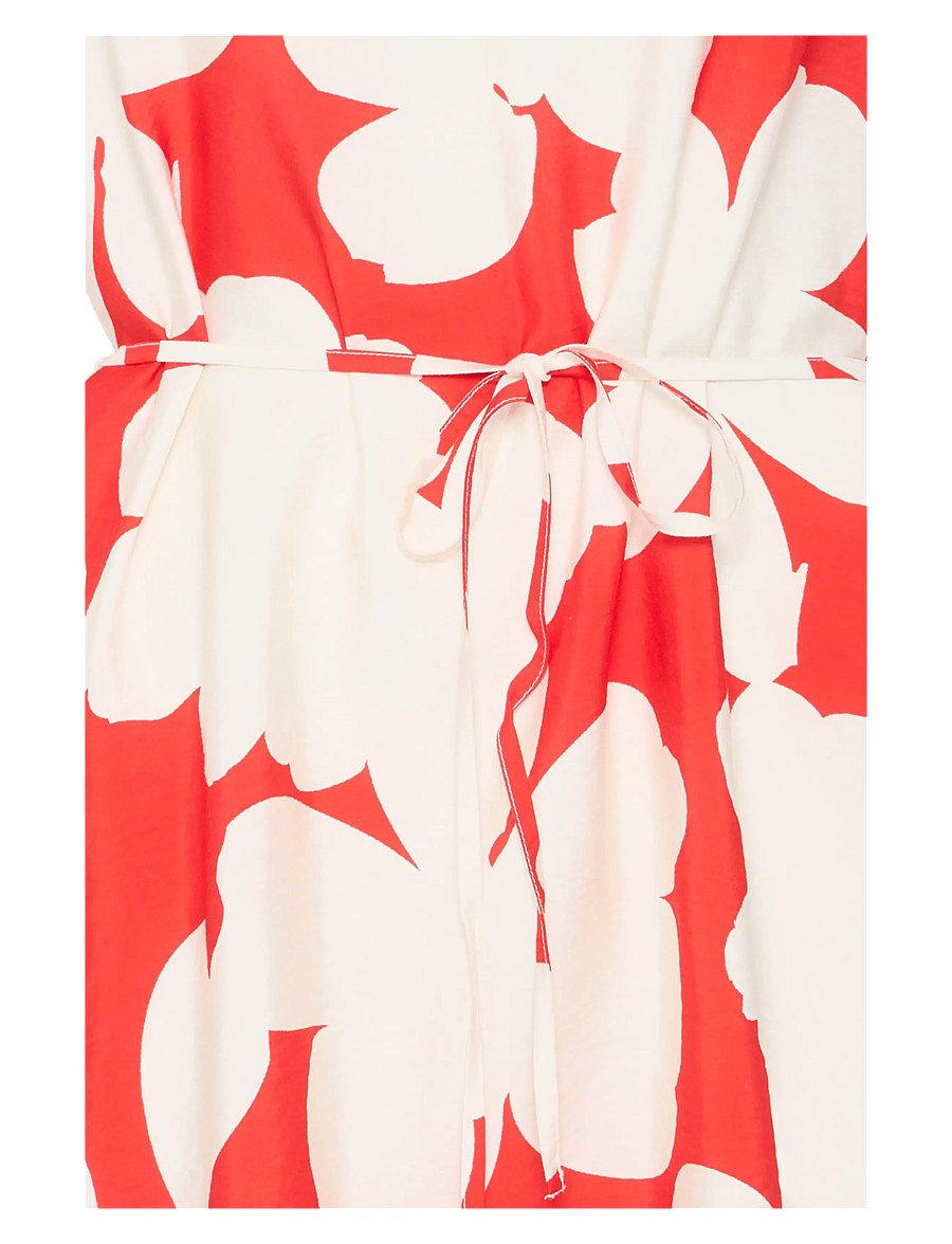 b.young - BYIBINE SHORT DRESS 6 - - laveste priser - flame flower mix - 3