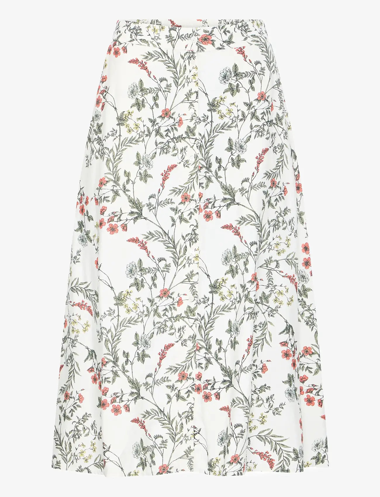 b.young - BYIMILDA MIDI SKIRT - - midi kjolar - birch flower mix - 0
