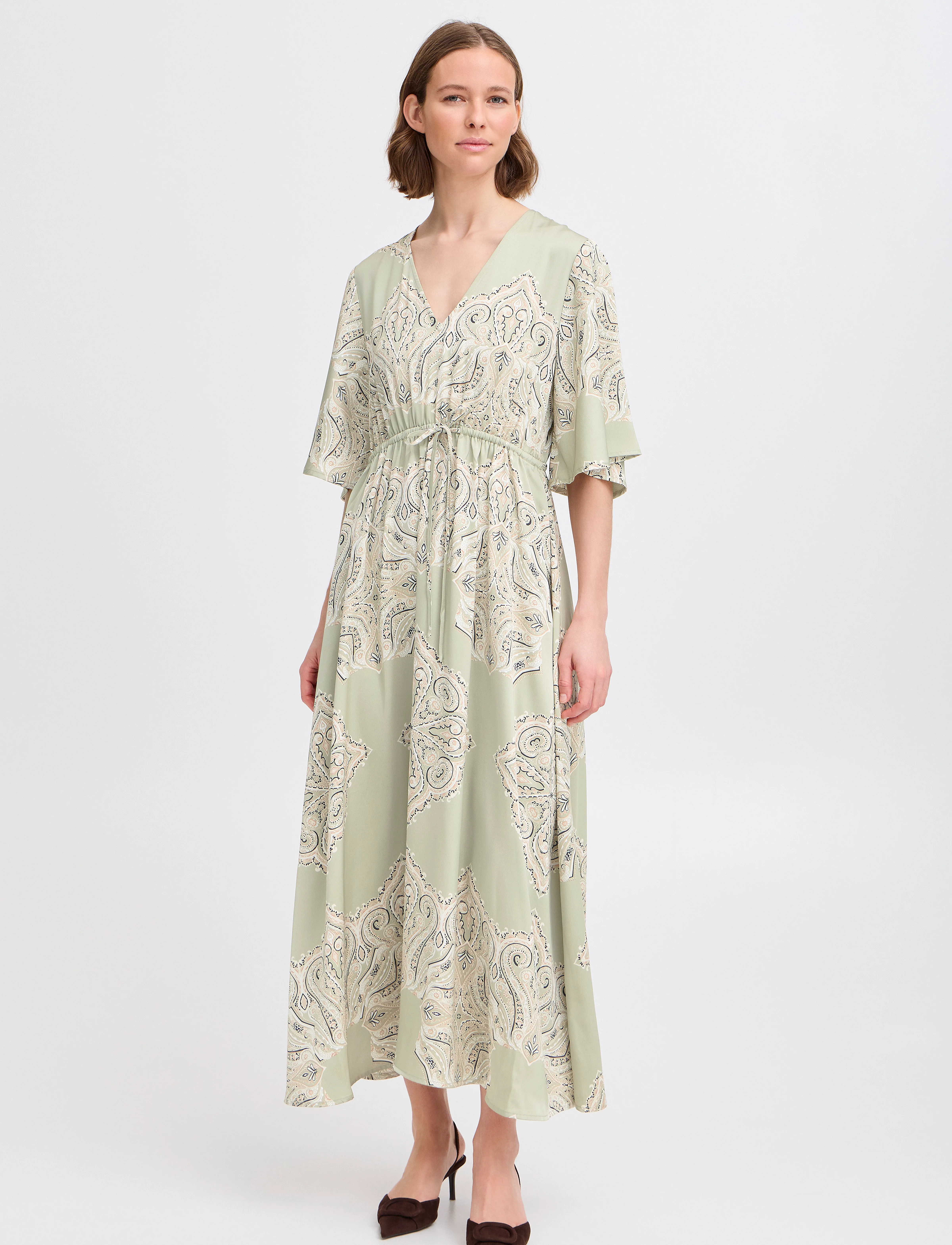 b.young - BYJANNIKE DRESS - - sommerkleider - tea paisley mix - 3