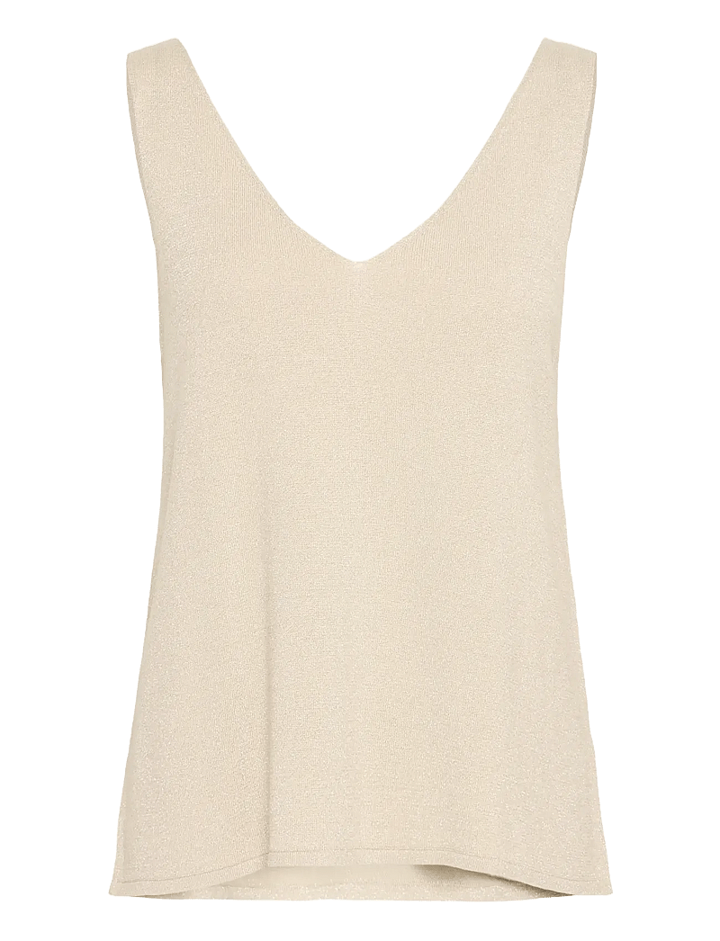 b.young - BYMOBBE TOP - - Ärmellose tops - frosted almond - 0