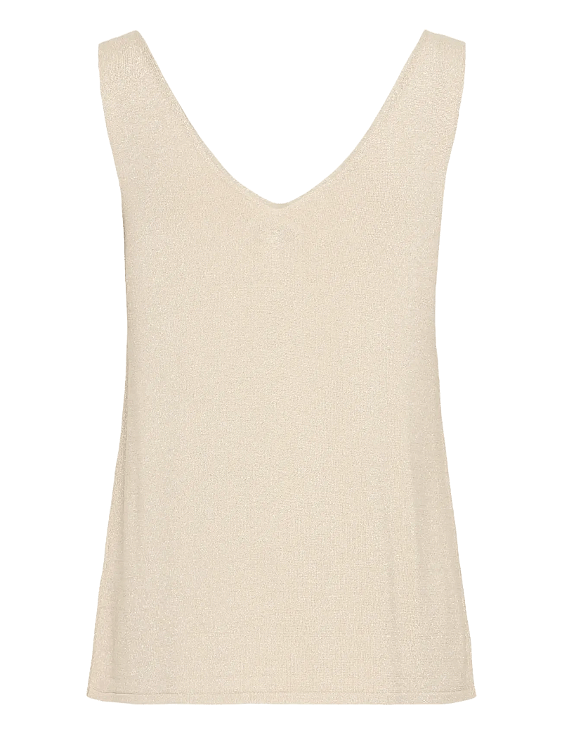 b.young - BYMOBBE TOP - - Ärmellose tops - frosted almond - 1