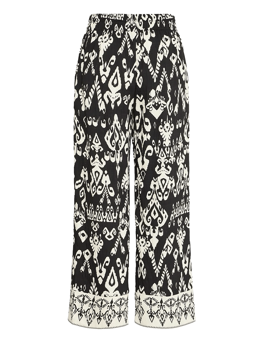 b.young - BYJASMINA PANTS - - black eth mix - 3