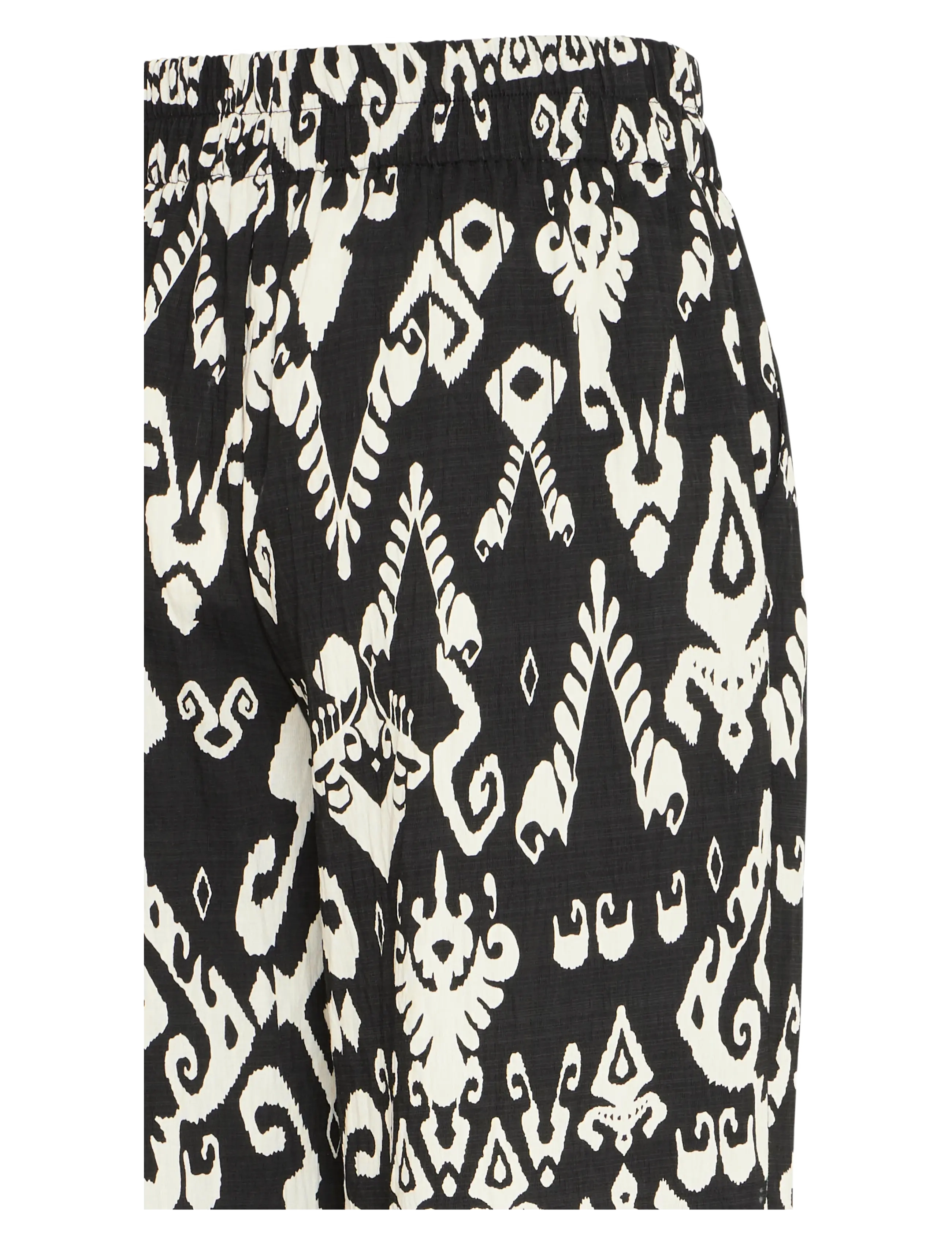 b.young - BYJASMINA PANTS - - broeken met rechte pijp - black eth mix - 4