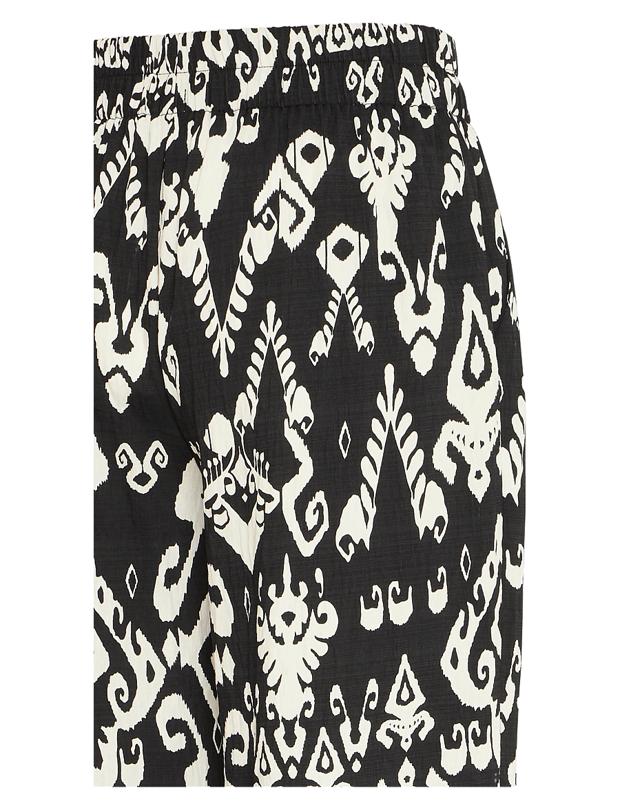 b.young - BYJASMINA PANTS - - black eth mix - 4