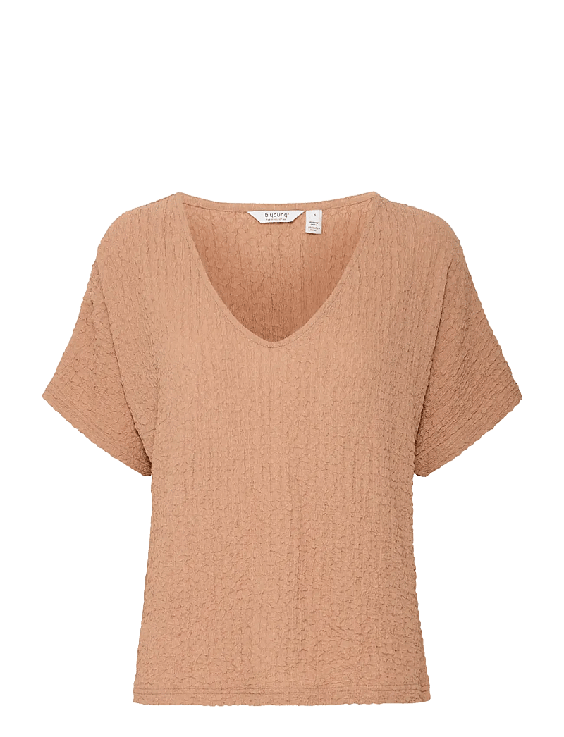 b.young - BYUMMI TSHIRT - - t-shirts - cafÉ au lait - 0