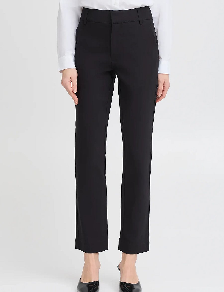 b.young - BYDIXI STRAIGHT PANTS - essentials - black - 4