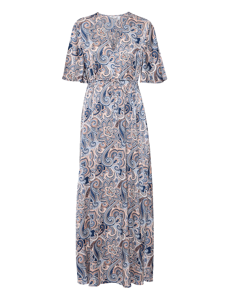 b.young - BYHILLY SS DRESS - - sommerkleider - blue paisley mix - 1
