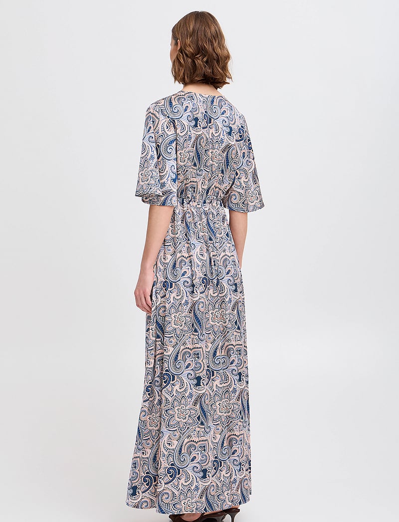 b.young - BYHILLY SS DRESS - - sommerkleider - blue paisley mix - 5