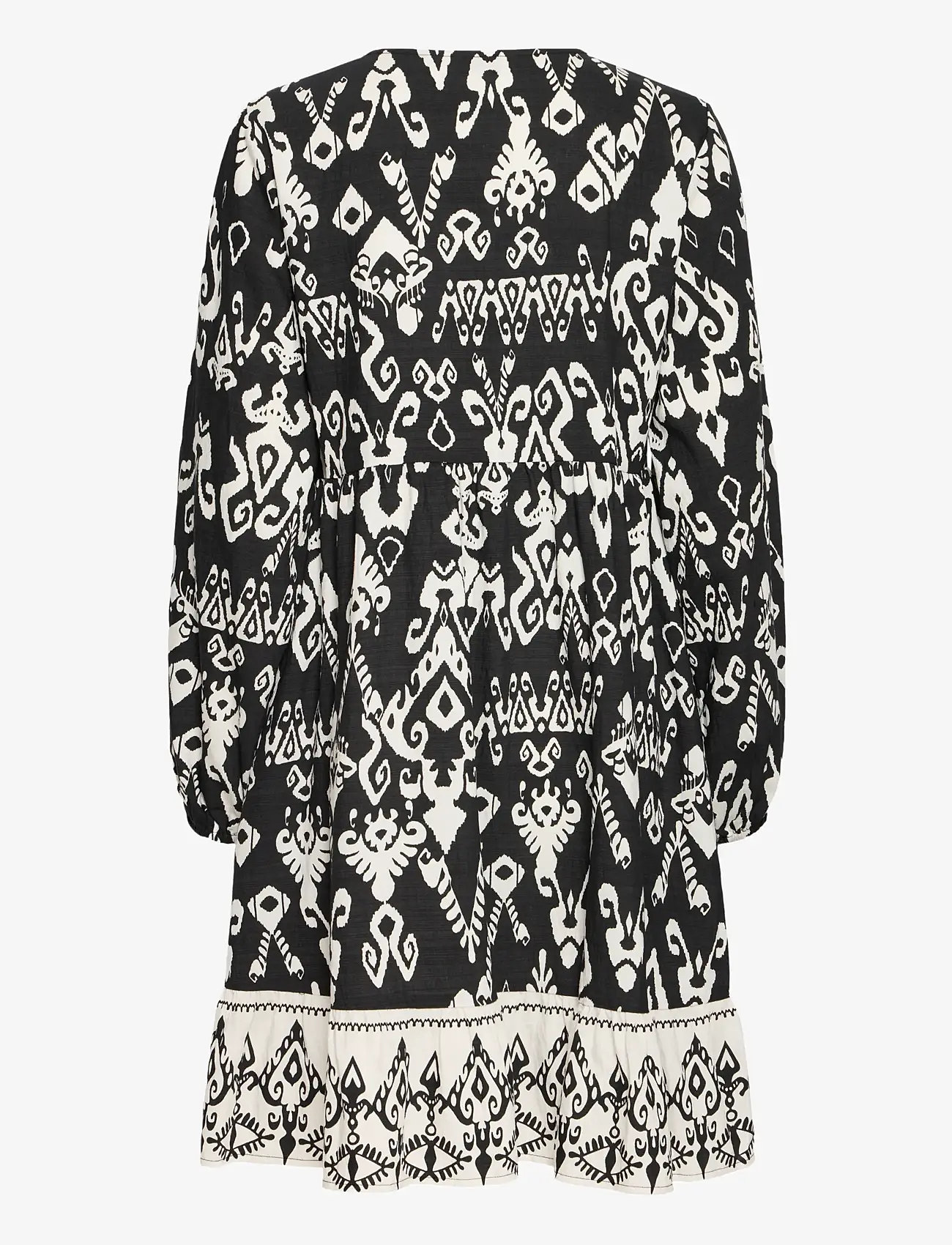 b.young - BYJASMINA SHORT DRESS - - summer dresses - black eth mix - 1