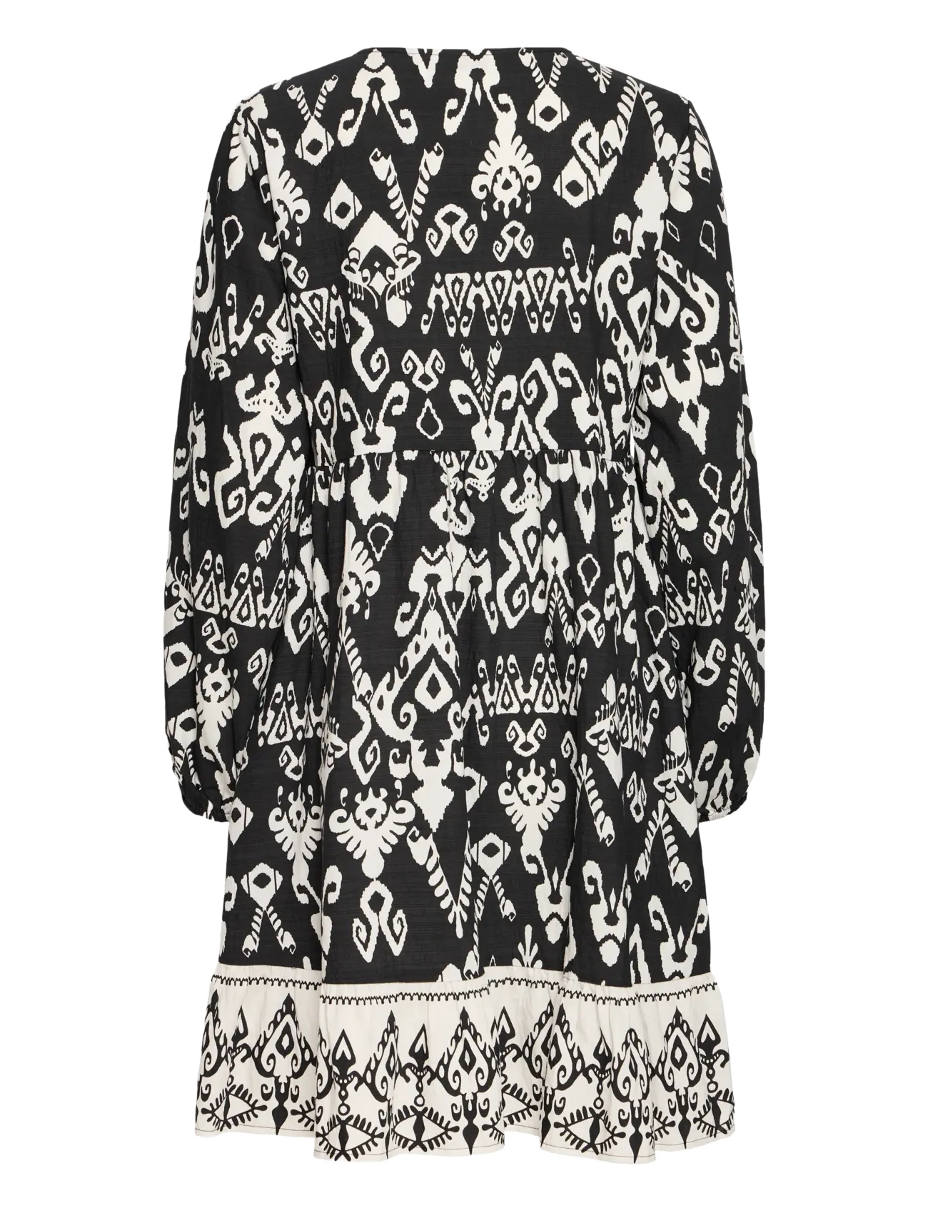 b.young - BYJASMINA SHORT DRESS - - black eth mix - 1