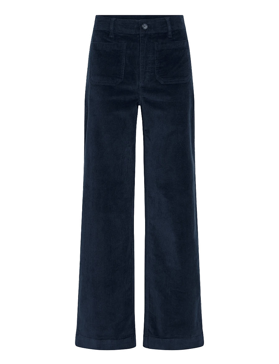 b.young - BYDASIK POCKET PANTS - manchesterbyxor - dark sapphire - 1