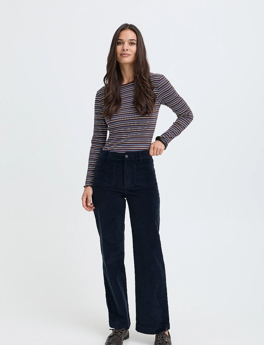 b.young - BYDASIK POCKET PANTS - manchesterbyxor - dark sapphire - 3