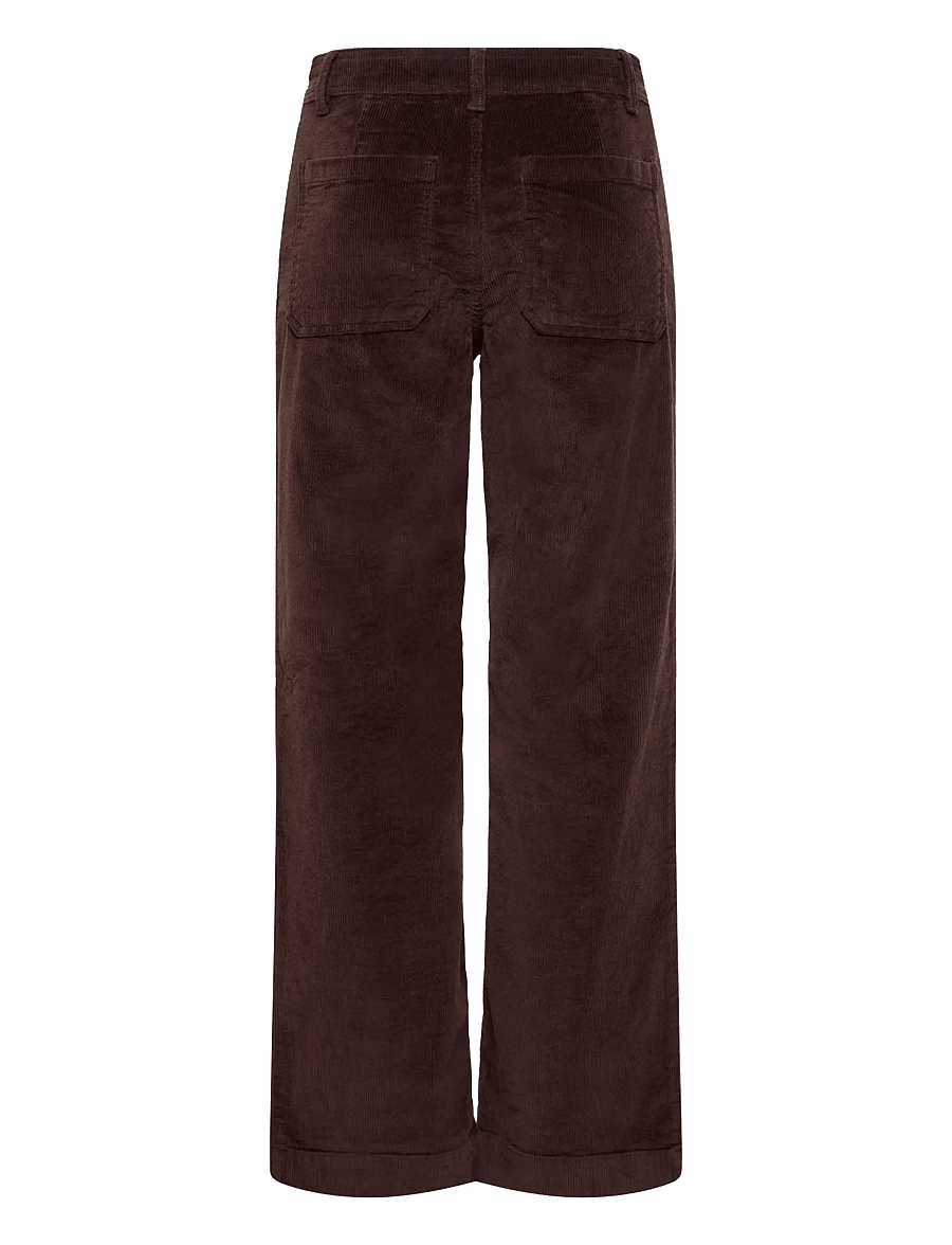 b.young - BYDASIK POCKET PANTS - velvetpüksid - java - 2