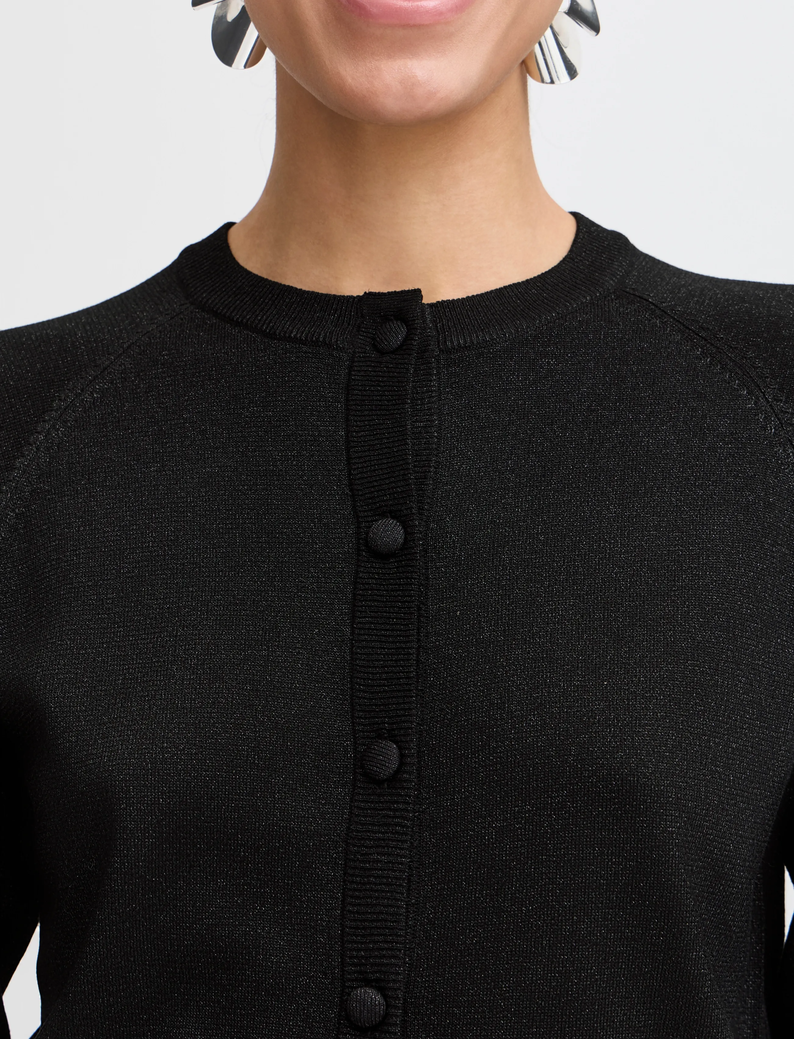 b.young - BYMOBBE LS CARDIGAN - meteorite - 0