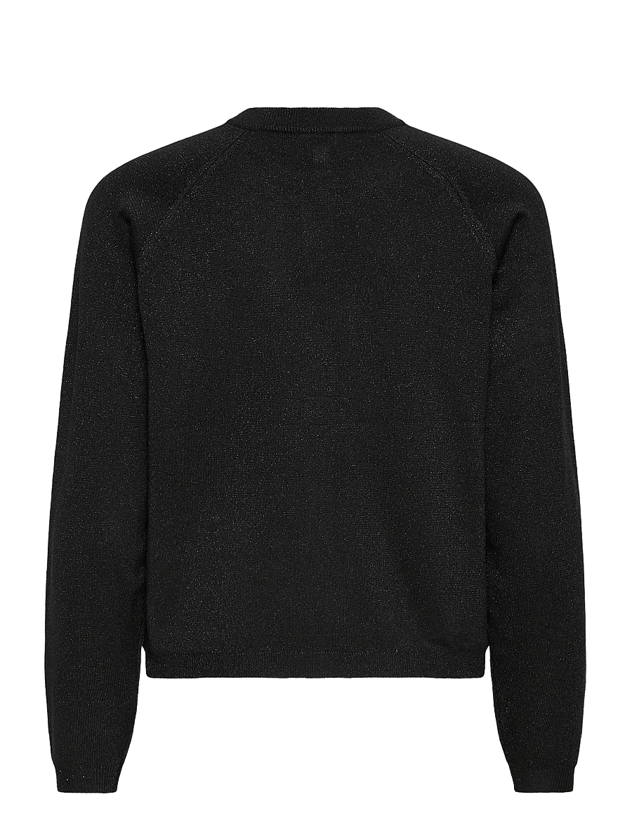 b.young - BYMOBBE LS CARDIGAN - meteorite - 2
