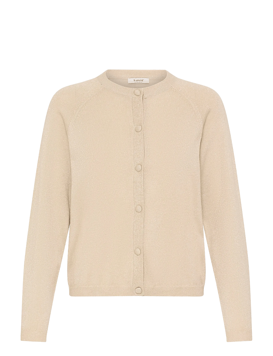 b.young - BYMOBBE LS CARDIGAN - strickjacken - oatmeal - 1
