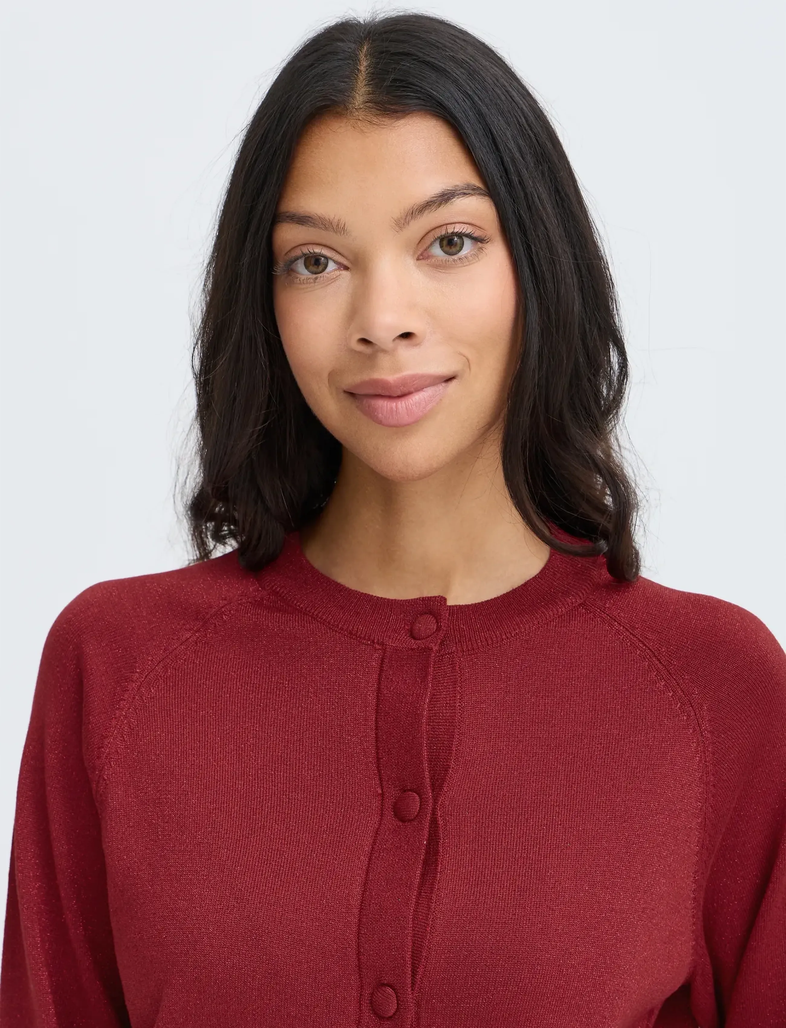 b.young - BYMOBBE LS CARDIGAN - herbstliche kleidung - sun-dried tomato - 0