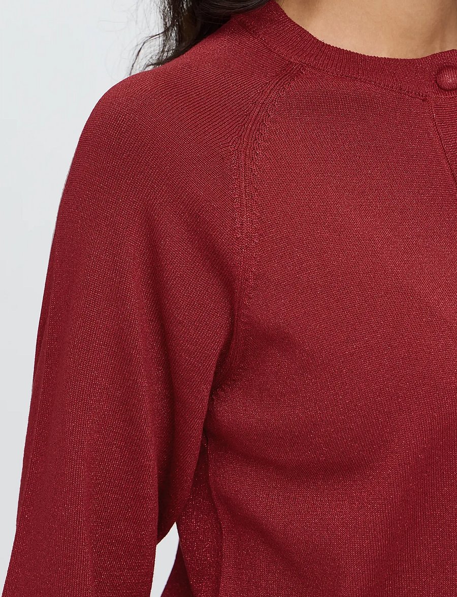 b.young - BYMOBBE LS CARDIGAN - strickjacken - sun-dried tomato - 3