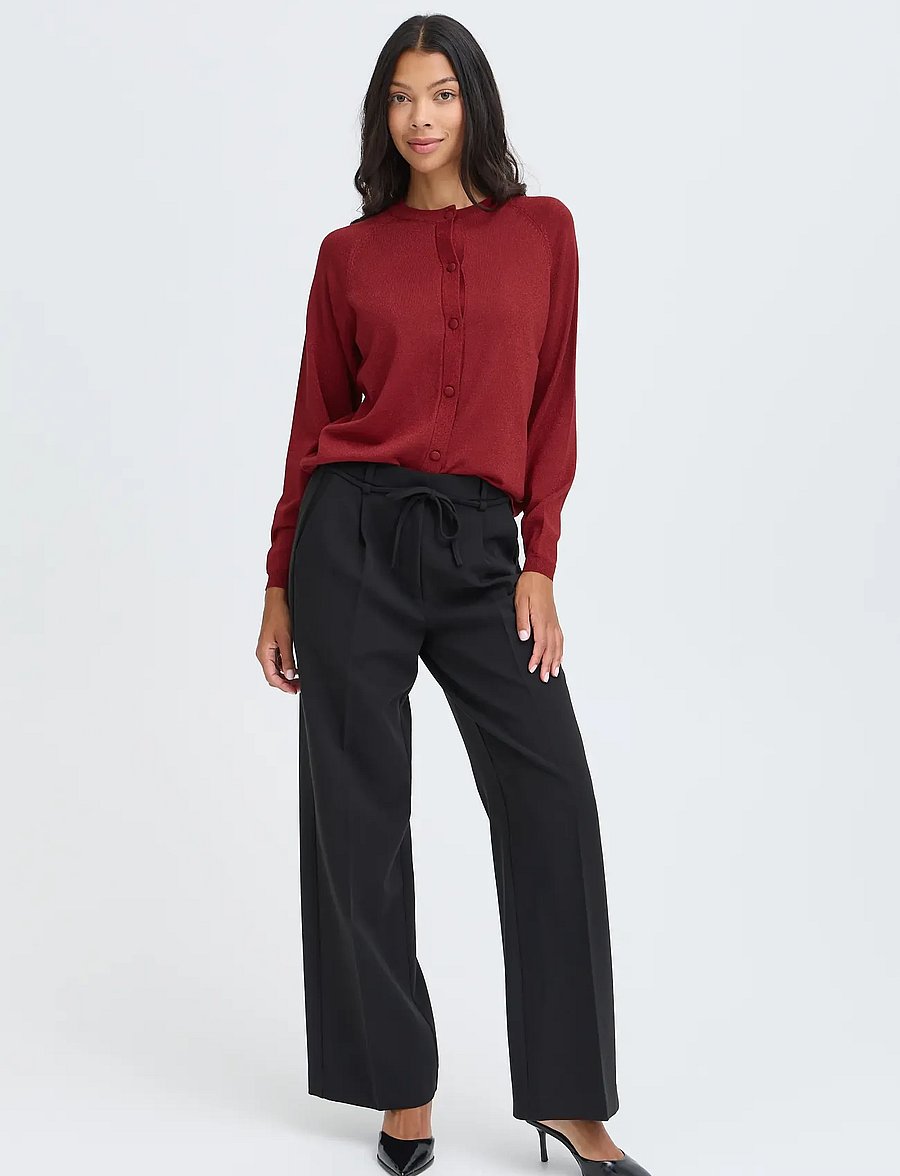 b.young - BYMOBBE LS CARDIGAN - strickjacken - sun-dried tomato - 4