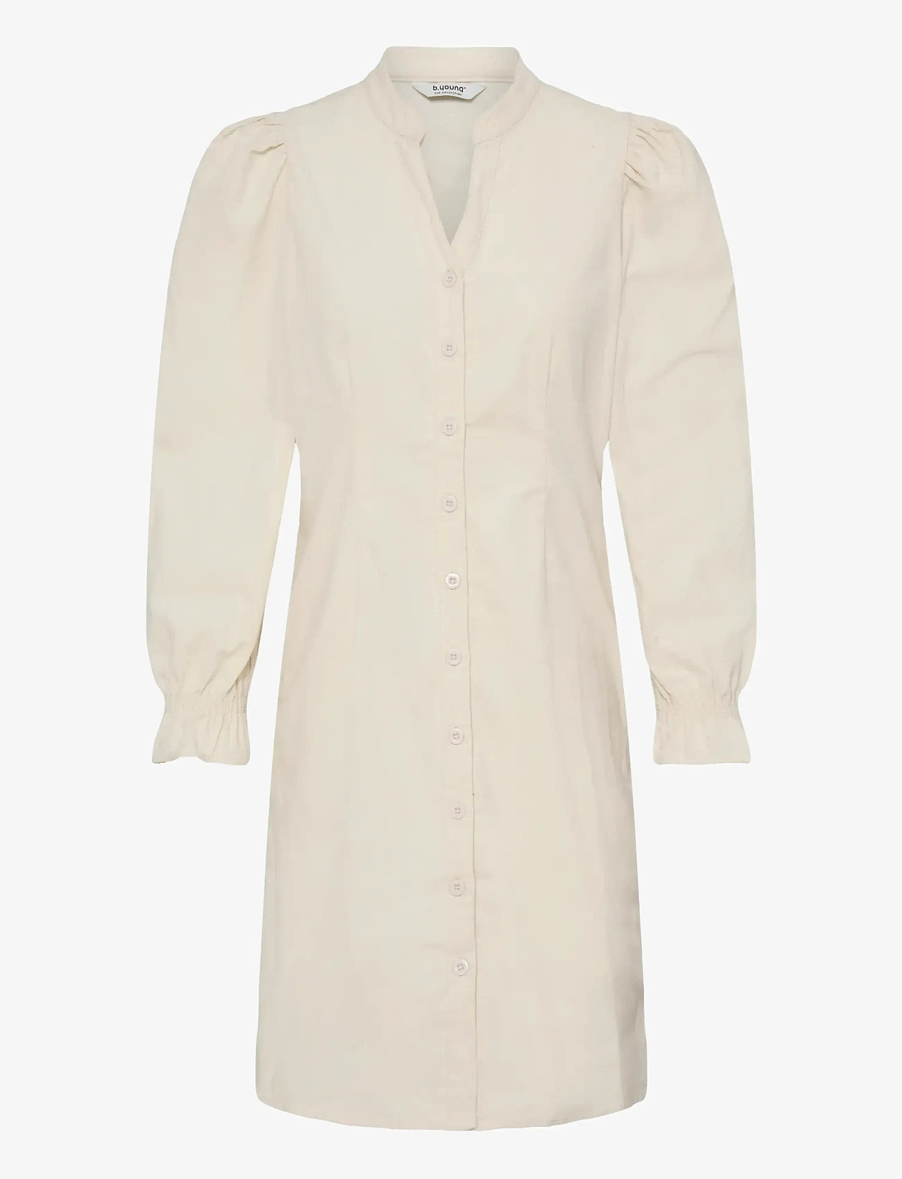 b.young - BYDENORD VNECK DRESS - skjortekjoler - birch - 1