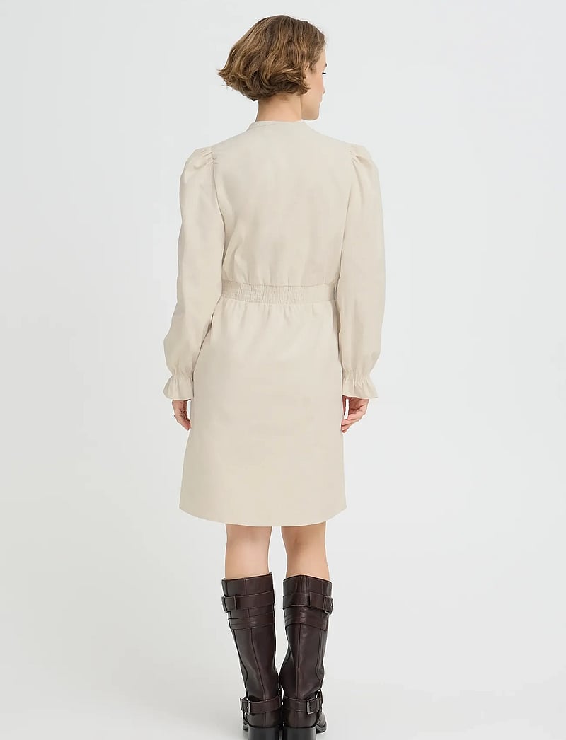 b.young - BYDENORD VNECK DRESS - skjortekjoler - birch - 3