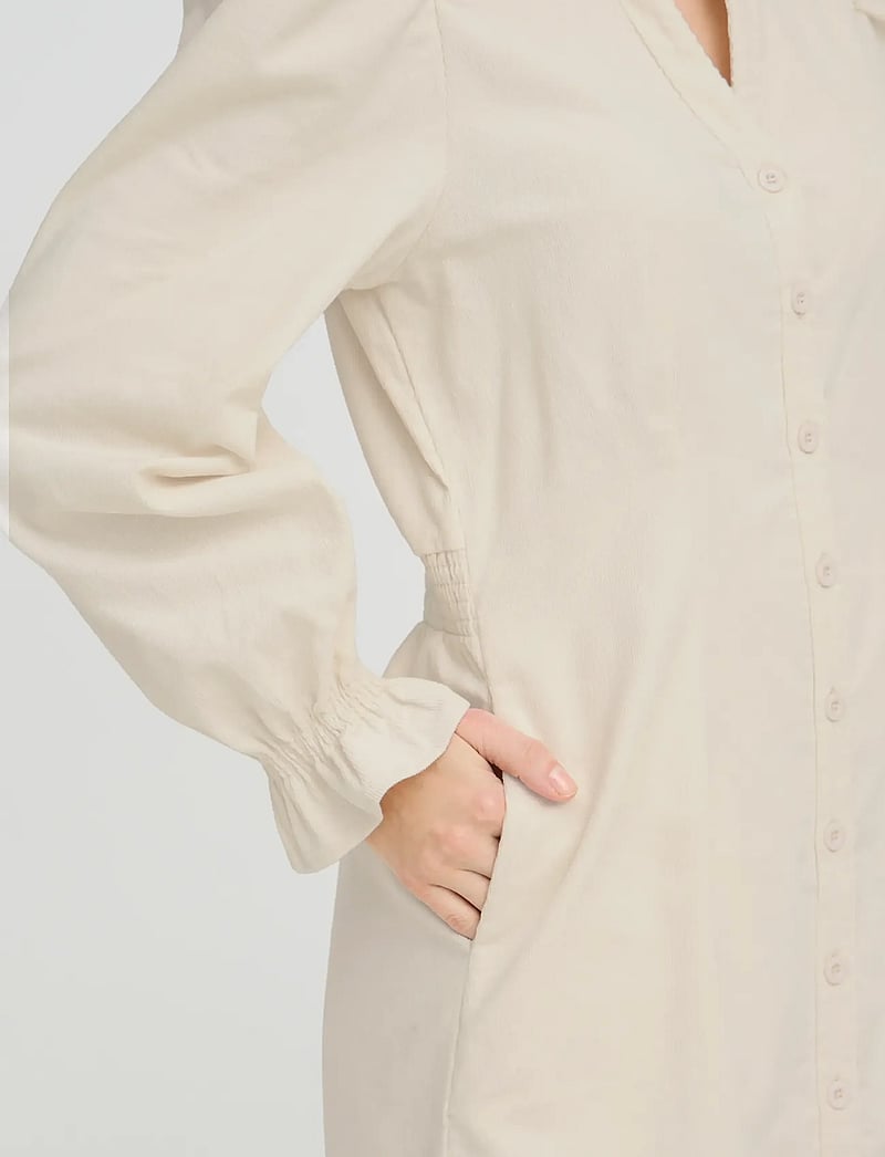 b.young - BYDENORD VNECK DRESS - skjortekjoler - birch - 5