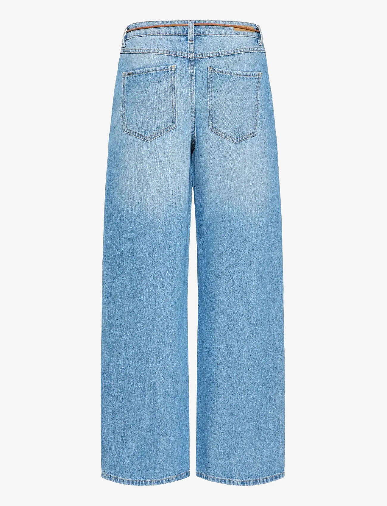 b.young - BYKACILA JEANS - hosen mit weitem bein - mid blue denim - 2